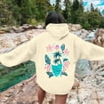 thumbnail image 6 of Women's Oversized Hooded Sweatshirts Graphic Printed Crew Neck Hoodies Casual Long Sleeve Pullover Tops Trendy 2025, 6 of 7