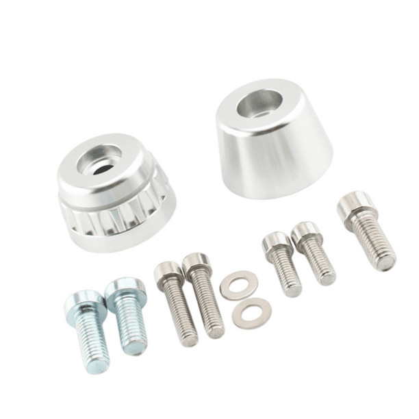 Tapón de manillar de control de crucero para motocicleta BMW K 1600 GT plateado Plata