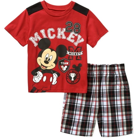 Mickey Mouse Ap Mickey Toddler Boy Short Set