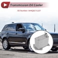 thumbnail image 3 of Enfriador de aceite del motor Unique Bargains para Land Rover Range Rover 3.6 TD V8 2002, enfriador de aceite de transmisión No.6H4Q6C711CF, aleación de aluminio, tono plateado, 1 Pcs, 3 of 6