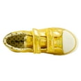 thumbnail image 5 of The Doll Maker Girl's Double Strap Metallic Sneaker (Little Kid/Big Kid) - TD193011A-8, 5 of 6