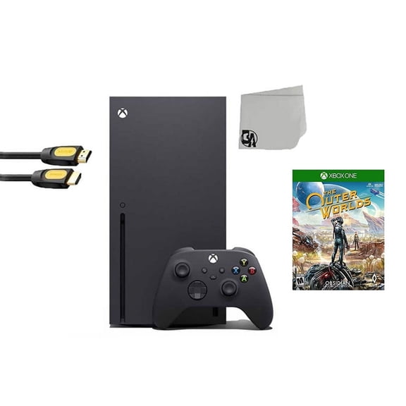 Pre-Owned Xbox Series X Video Game Console Black with The Outer Worlds BOLT AXTION ( )