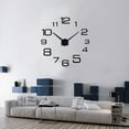 thumbnail image 2 of Vikakiooze Home Decor , Creative Digital DIY Wall Clock Mirror Wall Clock Home Decoration, 2 of 3