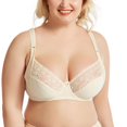 thumbnail image 2 of CNKOO Women‘s Plus Size E Cup Lace Bra Sexy Thin Bra  Side Support  Bra  Minimizing Side Fat, 2 of 4