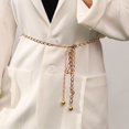 thumbnail image 4 of SIfdSeng Minimalist Chain Waist Belt Punk Hop Style Adjustable Metal Chain Jewelry, 4 of 4