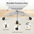thumbnail image 6 of Nouhaus Airex Gray Mesh, High Back, Headrest, 3D Armrests, 3-Level Tilt, Wide Cushion Office Chair for Home & Office, 6 of 11