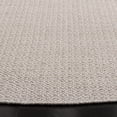 thumbnail image 3 of SAFAVIEH Montauk Audra Geometric Cotton Area Rug, Ivory/Beige, 6' x 6' Round, 3 of 6