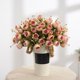 thumbnail image 4 of Gwong Decoración hogareña Decoraciones de flores artificiales Hermosas ornamentos de ramo de rosas Inicio Decorativo Rose Hogar Gwong 51006077, 4 of 6
