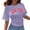 Purple, variant on New York Graphic Tees for Women 2026 Summer Casual Short Sleeve Crewneck T Shirts