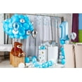 thumbnail image 5 of 30 pcs Blue Hanging Swirl Decorations Swirls Party Decorations Plastic Party Streamer for Ceiling, 26", 5 of 10