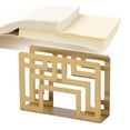thumbnail image 4 of Kokiya Napkin Holder ,Stainless Steel Paper Napkin Holder ,Storage Organization, Modern Gold, 4 of 9