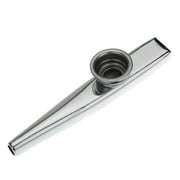 Kazoo Aluminum Alloy Metal with 5pcs Flute Diaphragm Gift for Kids Music Lovers