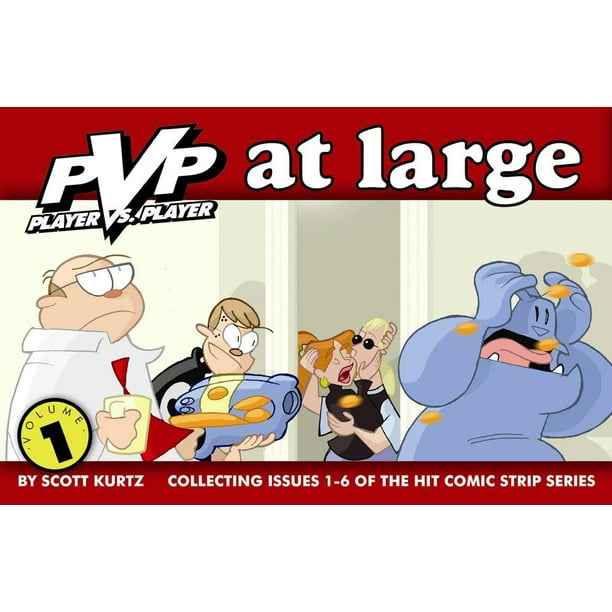 Pvp At Large Pvp At Large Collecting Issues 1 6 Of The Hit Comic Strip Series Series 01 Paperback Walmart Com