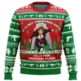 thumbnail image 3 of Suéter navideño feo de Hans Gruber para hombre y mujer, jersey de gran oferta, cuello redondo, manga larga, ropa navideña, sudadera nueva 2025, 3 of 4