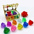thumbnail image 1 of LYD Juguete de piscina con gemas de buceo, juego de 10 diamantes de colores grandes con caja de pirata del tesoro, juego de juguetes de buceo con gemas de natación de verano LYD Gema de buceo, 1 of 2