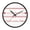 Heart-Shaped Borders, variant on Indoor 12' Voice-Activated Luminous Decoration Wall Clock With LED Night Light Valentine's Day-themed Elements