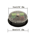 thumbnail image 2 of Luz Solar de repuesto para exteriores, piezas de luz Solar redonda, 4 Uds., 2 of 5