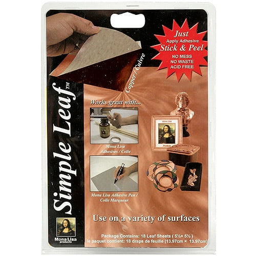 Simple Leaf Leafing Sheets, 5.5" x 5.5", 18/pkg