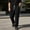 New-Black, variant on PNTUTB Men's Cargo Pants Soild Color Drawstring Outdoor Work Pants Casual Loose Comfort Pant with Multi Pocket Daily Hiking Sporty Trendy Pants