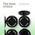 thumbnail image 3 of OFEFE 4 Pcs Compatible with Keurig 1.0, Keurig 2.0,Etc,Reusable K Cups for Keurig - 4 Black Refillable Kcups Coffee Filters for Keurig Coffee Makers, 3 of 7
