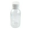 Unique Bargains Water Liquid Container Transparent Plastic Cylindrical Agent Bottle 100ml