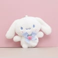 thumbnail image 3 of KEVCHE 4.7" Cinnamoroll Plush Stuffed Animal Toys, Soft Cinnamoroll Stuffed Animals Plush Toys Big Ears Dog Pendant, Cinnamoroll Plushies for Birthday of Lovers and Kids, Age 4+, 3 of 5