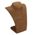 thumbnail image 2 of Simple Necklace Pendant Display Bust Stand Holder Rack, Linen, Stable, 3 Sizes/6 Color, 2 of 8