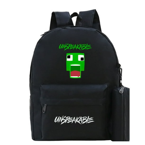 Mochila escolar Unspeakables Kids Anime con estuche para lápices