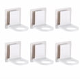 thumbnail image 2 of 6 Piece Self Adhesive Shower Bottle Rack Set, Wall Mounted Shampoo Hangers for Bathroom Storage, TIKA, 2 of 9