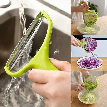 

Sufanic Vegetable Peeler Vegetable Potato and Fruit Peeler Cabbage Cutting Machine Shredded Kitchen Stainless Steel Peeling Knife Gadget Shredded Cabbage Coleslaw