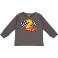 thumbnail image 3 of Inktastic Number Two Race Car Boys or Girls Long Sleeve Toddler T-Shirt, 3 of 5