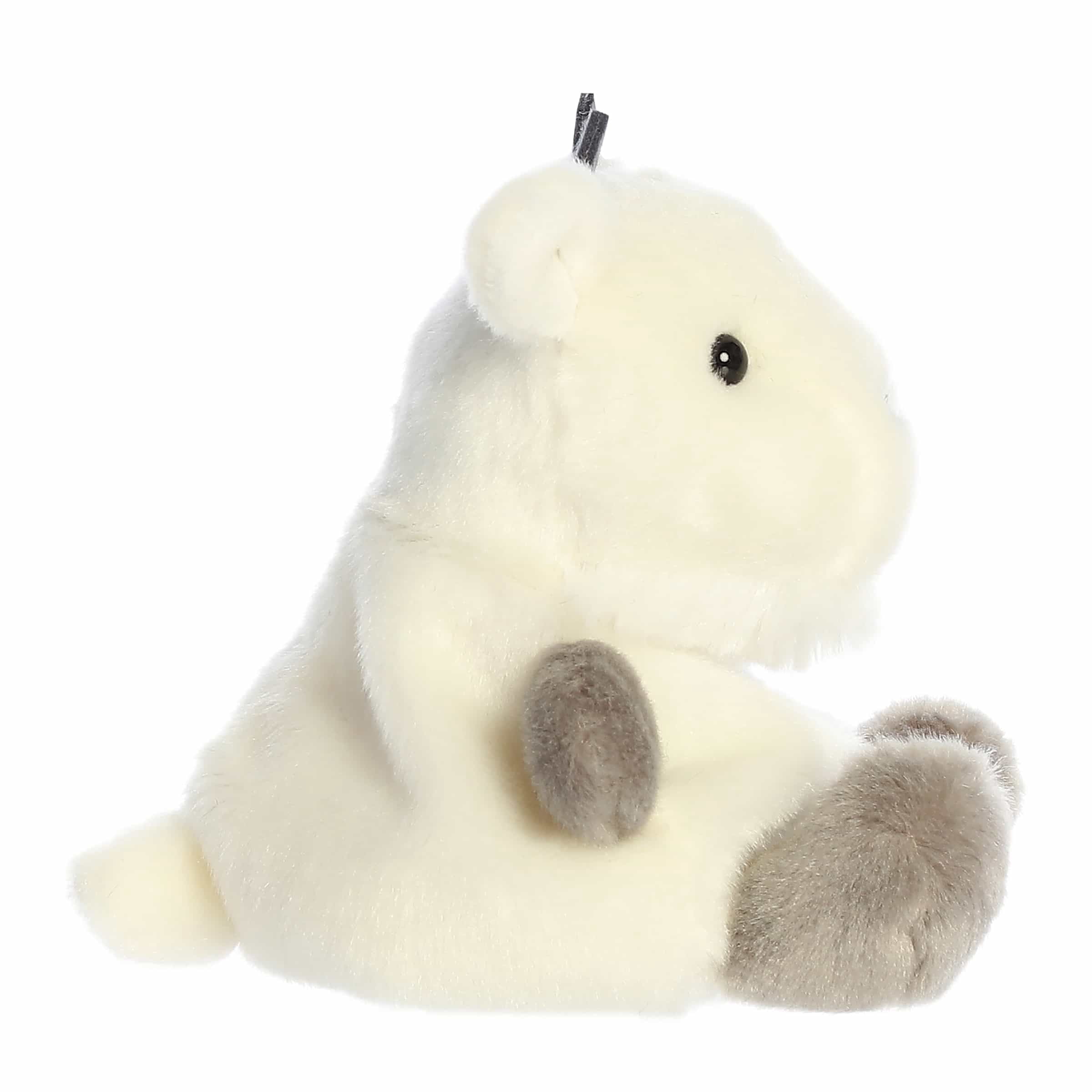Aurora, Mini White Stuffed Animal, 5
