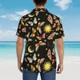 thumbnail image 5 of Mens Casual Hawaiian Shirts Short Sleeve Button Down Beach Shirts Shirts, 5 of 8