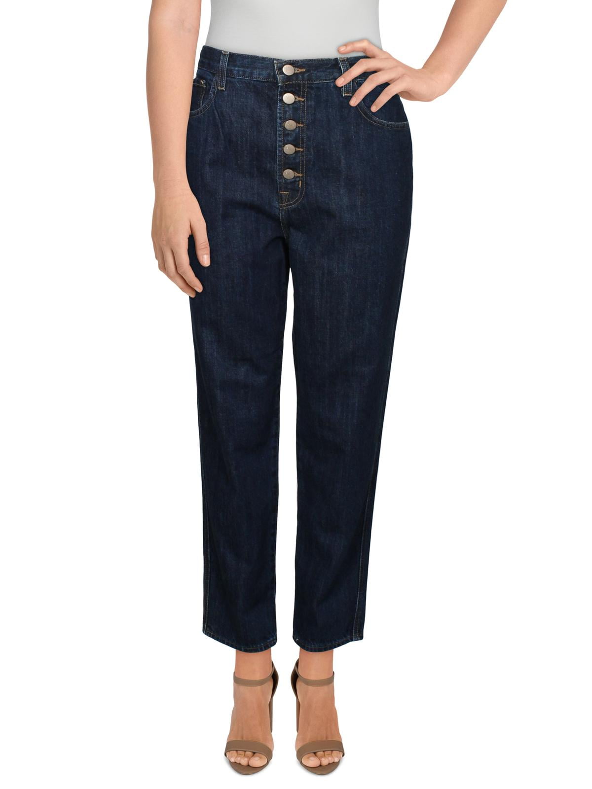 J Brand Womens Heather Denim Dark Wash 