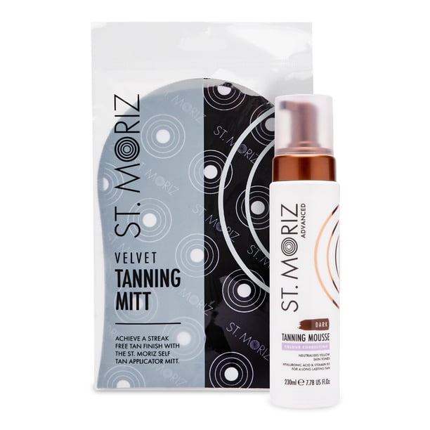 Mousse Autobronceador St. Moriz Oscuro 230 ml con Guante