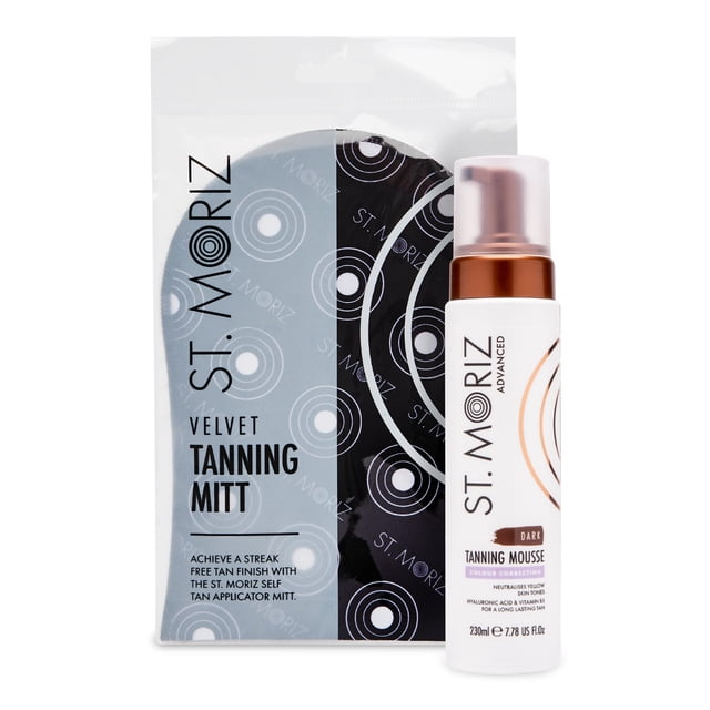 Mousse Autobronceador St. Moriz Oscuro 230 ml con Guante