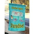 thumbnail image 2 of Carolines Treasures 8758CHF 28 x 40 in. Another Day in Paradise House Size Canvas Flag, 2 of 4