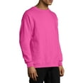 thumbnail image 5 of Hanes Men's and Big Men's Ecosmart Fleece Sweatshirt, up to Size 5XL, 5 of 6