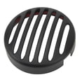thumbnail image 4 of Protection de Phare de Moto, Robuste Installation Simple Anti-Abrasion Anti-Rayures Garde de Calandre Haute Transmittance pour Moto Noir, Rouge, Fibre de Carbone, Brillant, 4 of 8