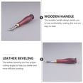 thumbnail image 6 of MERRYHAPY Groove Edges Tool with Wooden Handle for Woodworking Brown 1 Piece Hand Tool, 6 of 7