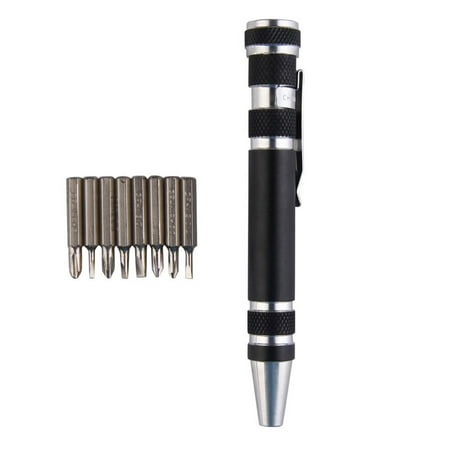 

Clearance Sales Today Deals Prime Precision Screwdriver Pen Style Mini Torx Slotted Screw Driver Multi-Tool 8 In *2pcs