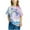 Purple, variant on Sentmoon Tops for Girl Girls Shirts Tunic Crew Neck Kids Clothes Loose Fit Short Sleeve Casual Gradient Oversized Breathable Tee Tops Multicolor 10 Years