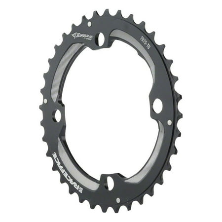 RaceFace Turbine Chainring 26/36t 64/104 BCD 11-Speed Aluminum Black Road MTB