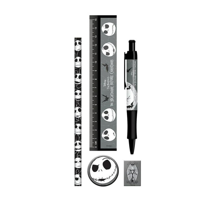 The Nightmare Before Christmas Spooky Stationery Set (Pack of 6)