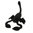 thumbnail image 4 of Juguete de peluche escorpión, peluche escorpión, sofá realista negro, animales rastreros, peluche escorpión, 4 of 9
