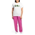 thumbnail image 4 of CafePress - County Armagh (Gaelic) Women's Light Pajamas - Women's Short Sleeve Print T-Shirt and Pants Light Cotton Pajama Set, 4 of 7