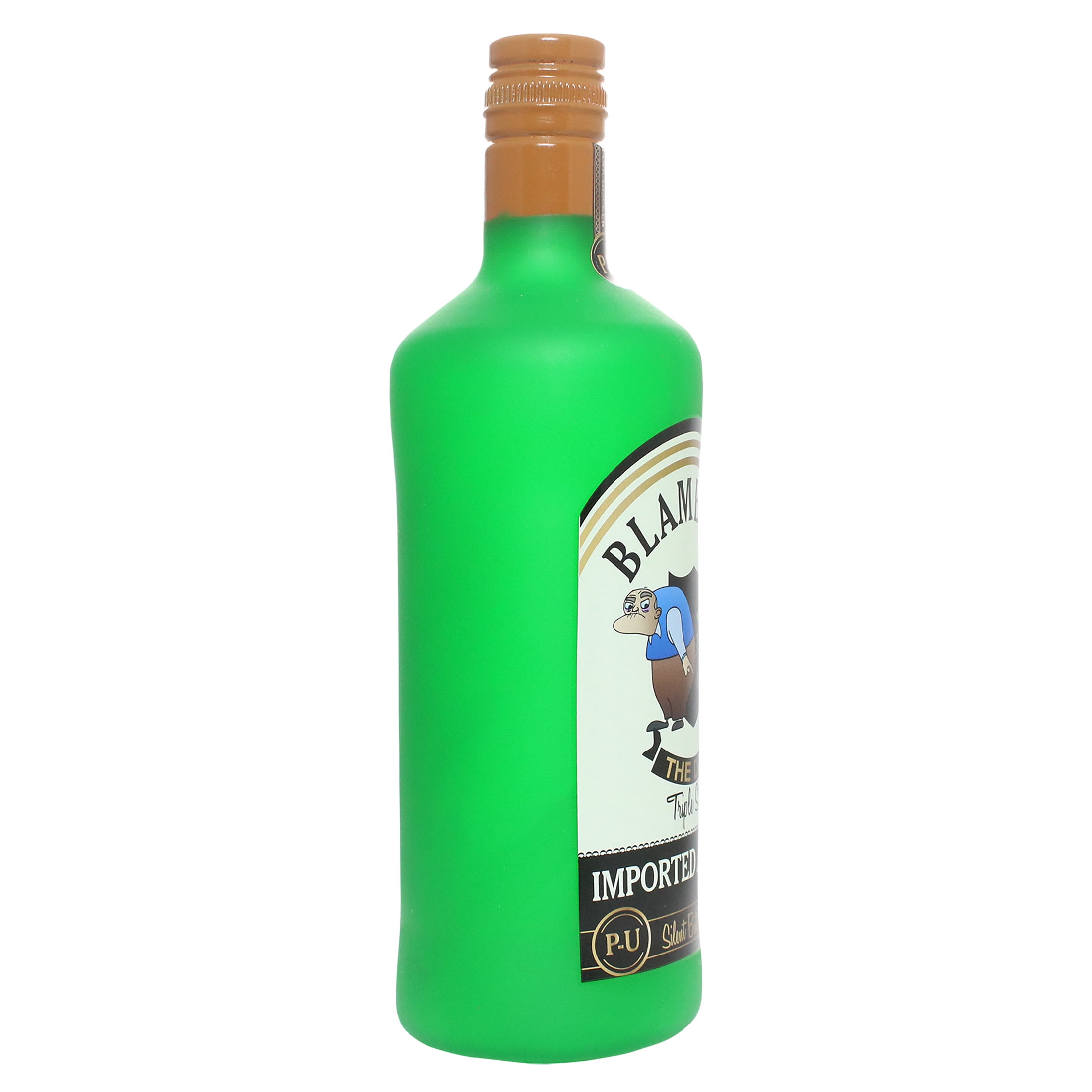 Silly Squeakers Liquor Bottle Blameson Durable Squeaky Vinyl 2-Pack Dog Toy