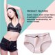 thumbnail image 5 of Minnieouse TureClos, ropa interior elástica para mujer, calzoncillos de algodón para niña, bragas transpirables que absorben la humedad, ropa Ropa interior Rosa claro METRO, 5 of 6
