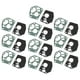 thumbnail image 1 of JUNTA DE DIAFRAGMA DEL CARBURADOR, KIT DE JUNTA DE CARBÓN ANTI -DESGASTA 10 SET PARA HERRAMENTAS DE JARDÍN, 1 of 7