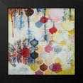 thumbnail image 2 of Robinson, Heather 15x15 Black Modern Framed Museum Art Print Titled - Fishscale Blossoms, 2 of 5